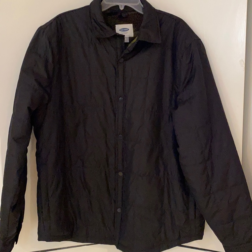 Men’s jacket with camo fleece